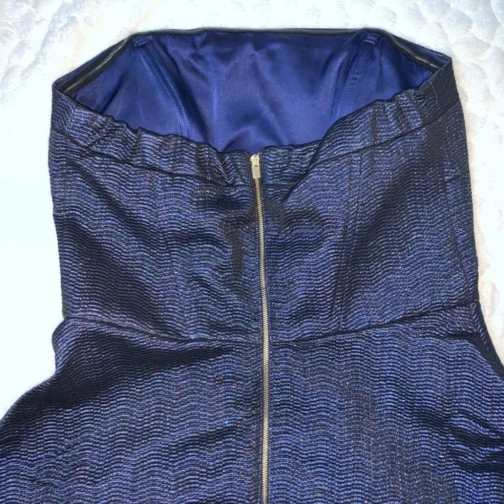 NEW Express Lace Casual Party Dress: Size 2 Blue - Picture 11 of 11